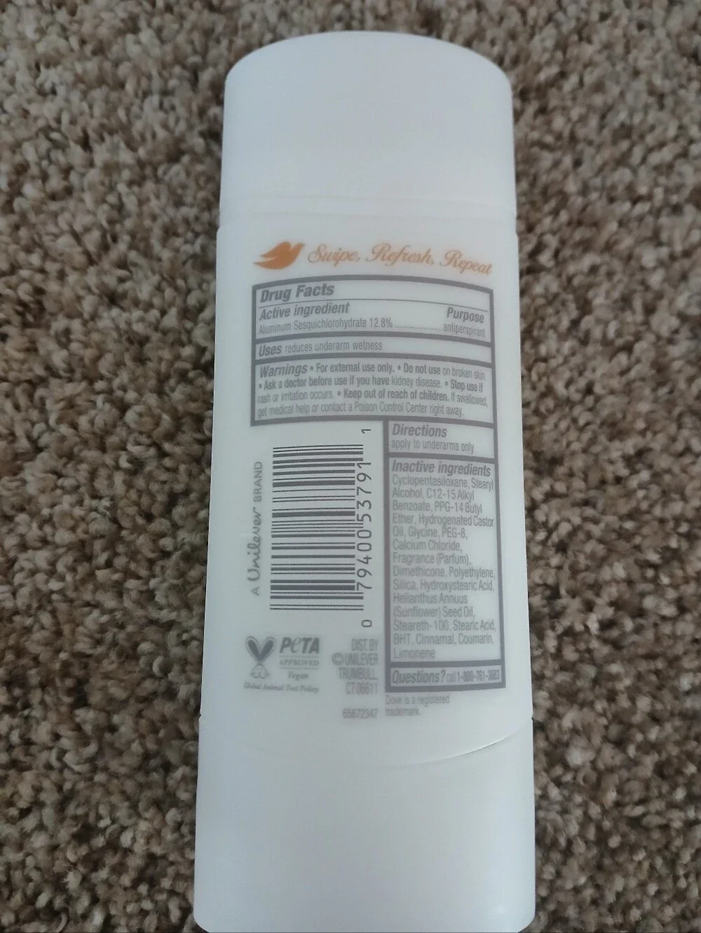 Dove Limited Edition Ice Cream Parlor Coconut Vanilla Body Wash and Deodorant
